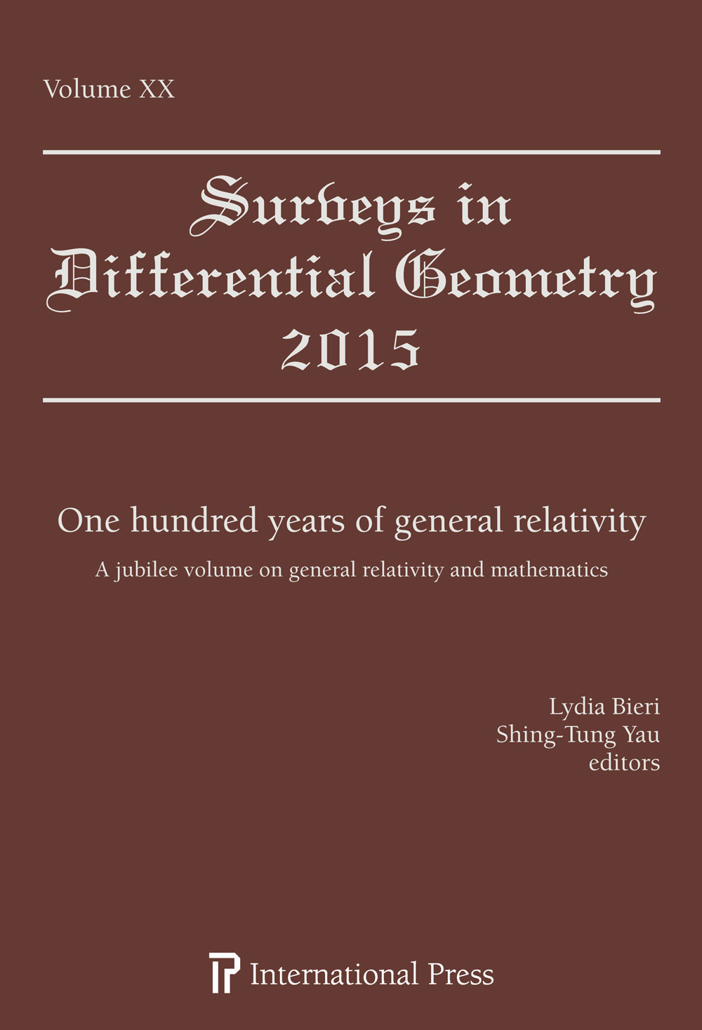 One Hundred Years Of General Relativity - 